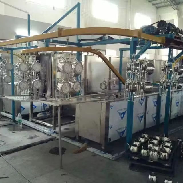 厂家定制不锈钢水壶涂装喷涂前清洗烘干线