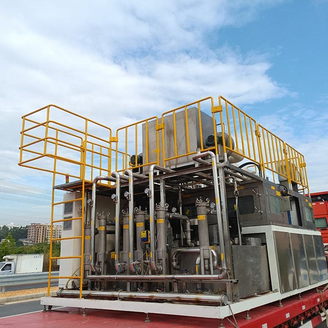 半导体行业铝压铸件七工位清洗机