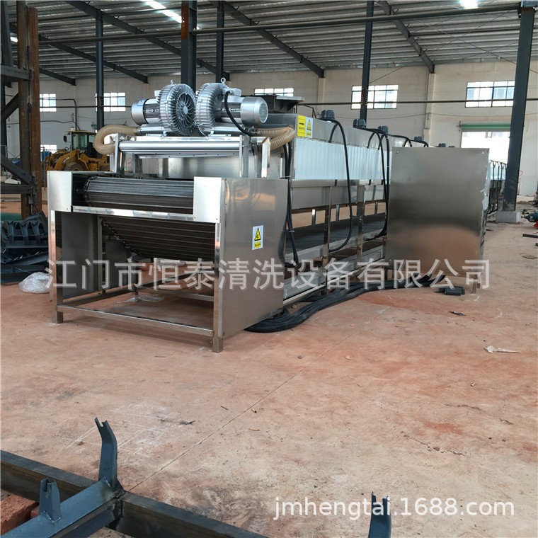 江门恒泰烘干机厂家制造工业用铁氟龙热风带式烘干线