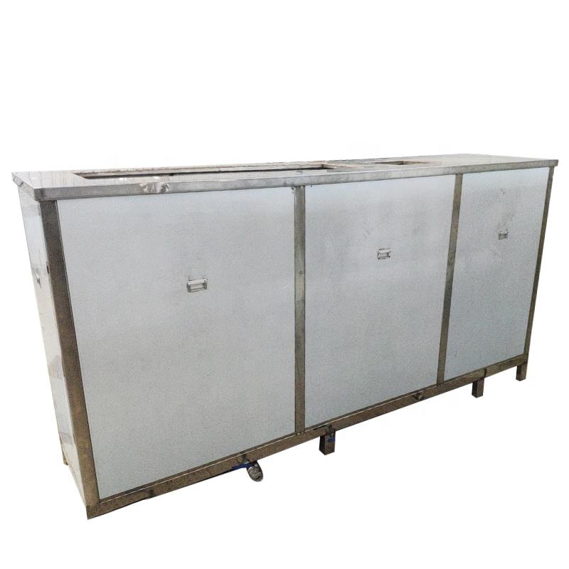 40k/28KHz 3600W 数字半自动工业超声波清洗机，多槽电动超声波清洗机