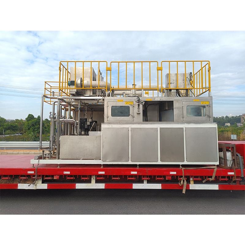 半导体行业铝压铸件七工位清洗机