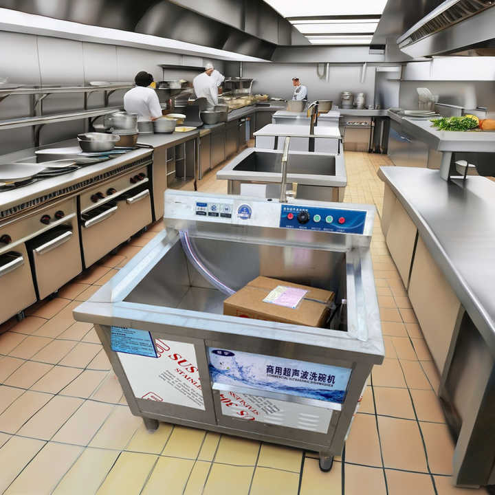 商用超声波自动洗碗机电动全新状态多功能大型餐饮用