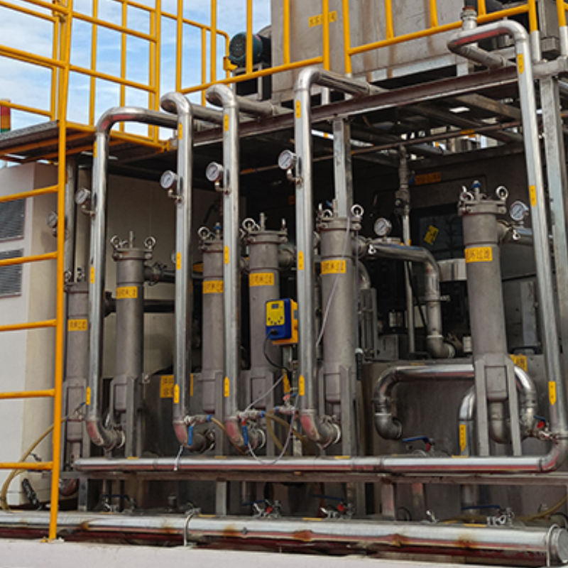 厂家定制七工位喷淋清洗机超声波清洗硅片铝压铸件