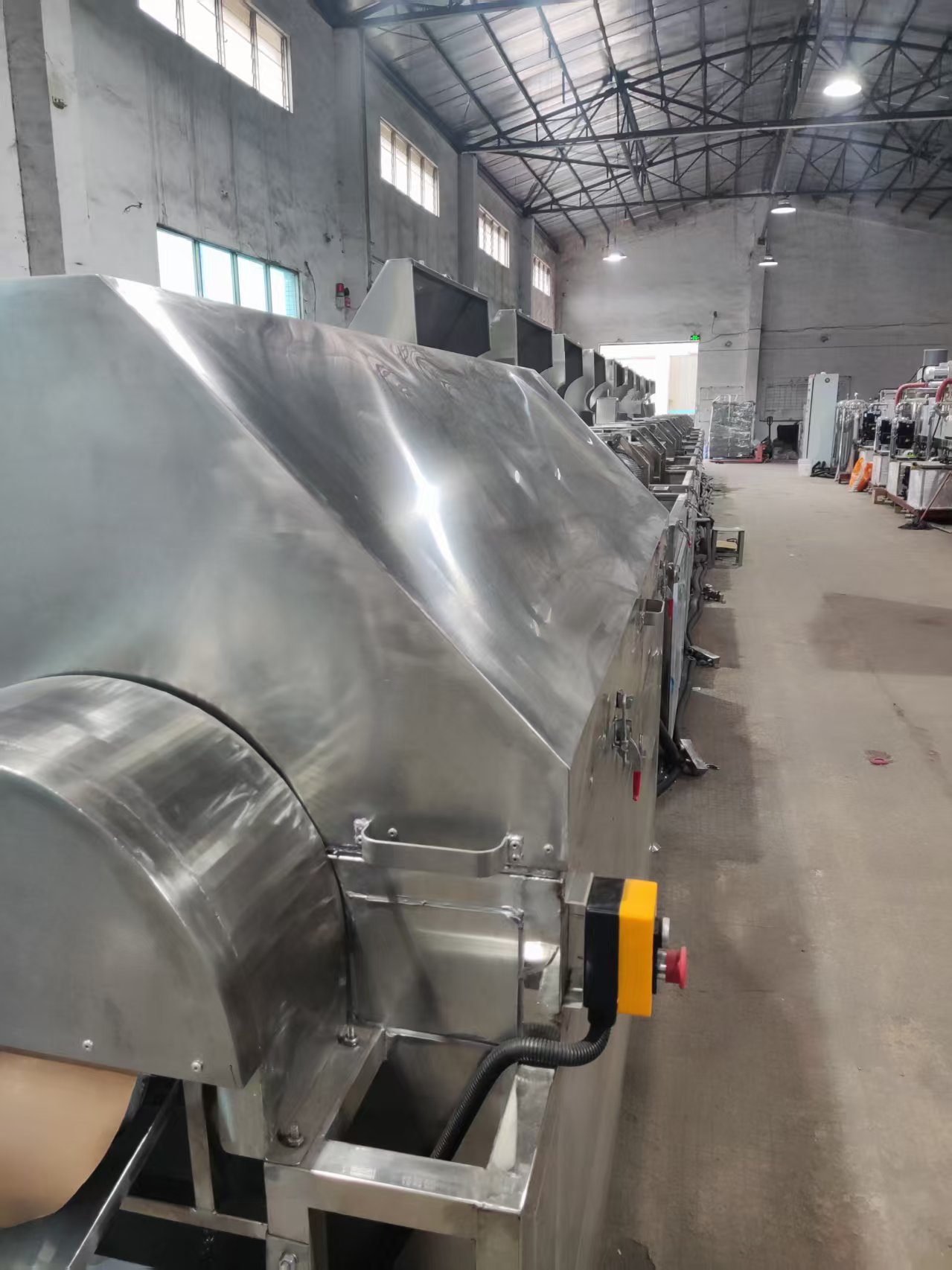 全自动螺旋滚筒式清洗烘干线 加厚不锈钢内胆 配套循环过滤以及PLC智能控制装置