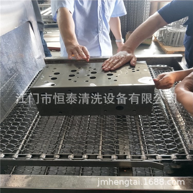 恒泰厂家直营不锈钢弯管圆管方管除油锈蜡超声波清洗烘干线