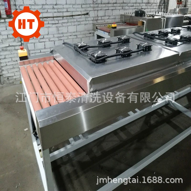 江门恒泰供应广西玻璃清洗机 平板玻璃清洗烘干机 钢化玻璃清洗机