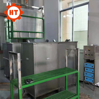  恒泰半自动清洗设备 应用材料电动吊葫芦超声波清洗机