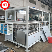 超声波自动化设备 智能全封闭机械臂超声波喷淋清洗烘干自动线 循环过滤+独立控温系统