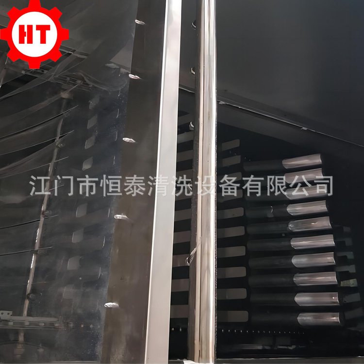 恒泰电池外壳自动清洗烘干机 工业用铝壳除油超声波喷淋清洗机