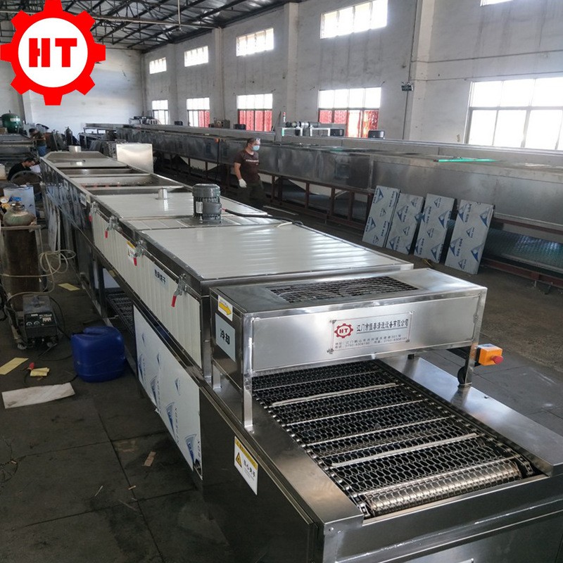 江门恒泰厂家包邮铝盖超声波清洗机 端盖除油清洗线 干燥涂油机