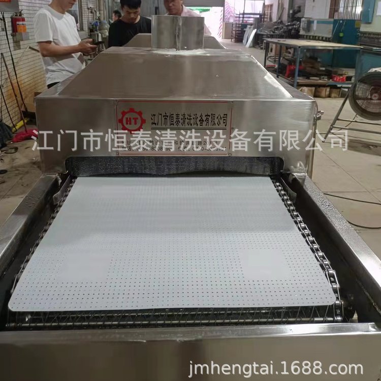 江门恒泰供应高效散热器毛刷辊清洗烘干设备