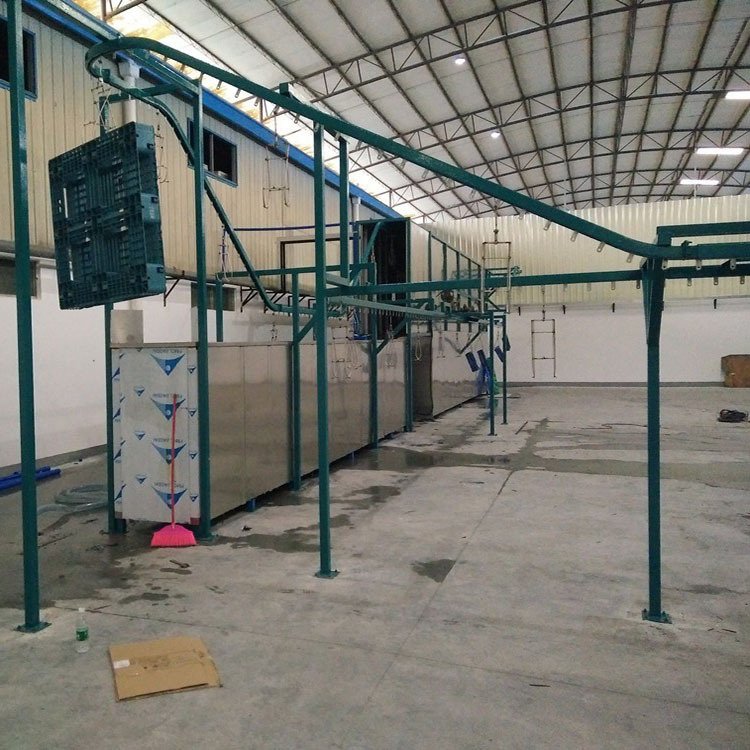 湖北悬挂式钢煲除油清洗机 除蜡自动清洗烘干线 恒泰厂家