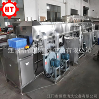 恒泰工业用周转箱高压喷淋清洗机 蔬果周转箱除污清洗烘干设备