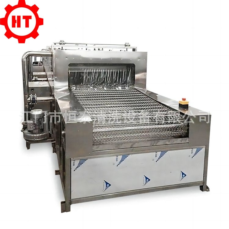 异形玻璃制品喷淋清洗烘干设备 江门恒泰玻璃灯罩清洗机