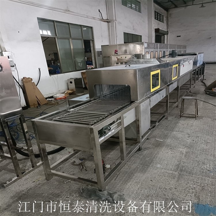 汽车配件厂曲轴清洗机 各类汽车零部件除油超声波清洗线