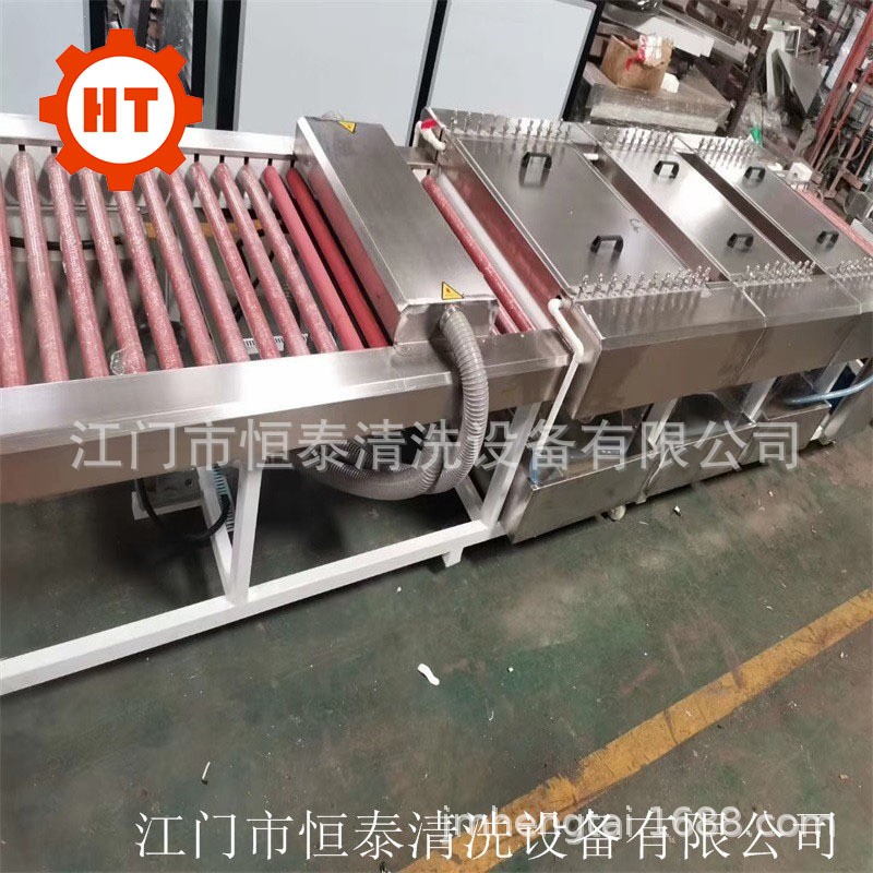 江门恒泰供应广西玻璃清洗机 平板玻璃清洗烘干机 钢化玻璃清洗机
